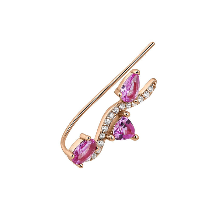 ROSE GOLD CLIMBER EARRING AVANI