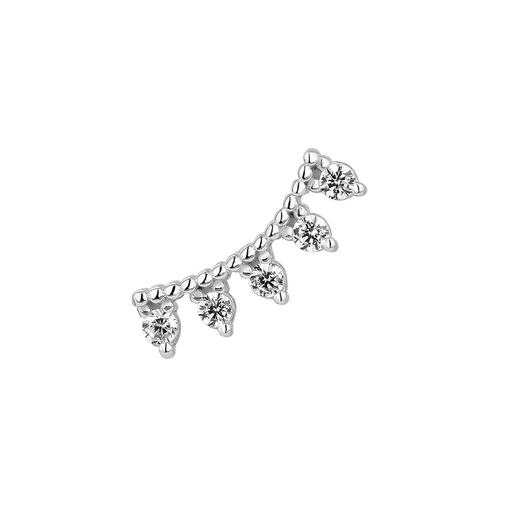 PIERCING OHRRING SILBER BRISA