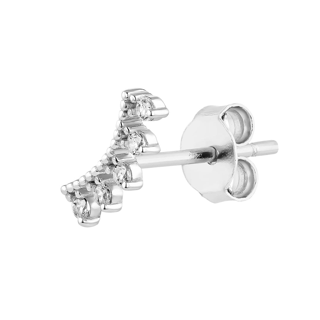 PIERCING OHRRING SILBER BRISA
