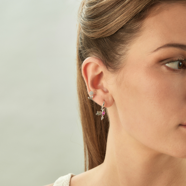 PENDIENTE PIERCING DE PLATA MELISSA