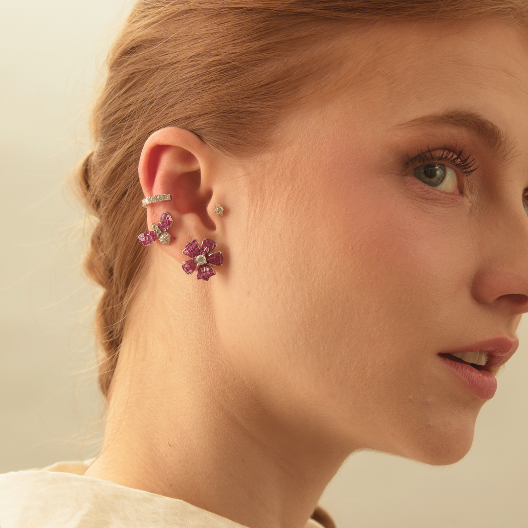 OHANA SILVER EAR CUFF
