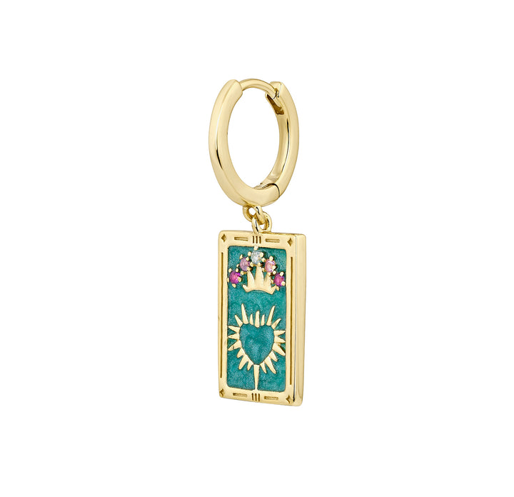 PIERCING OHRRING TAROTKARTEN EMPERATRIZ