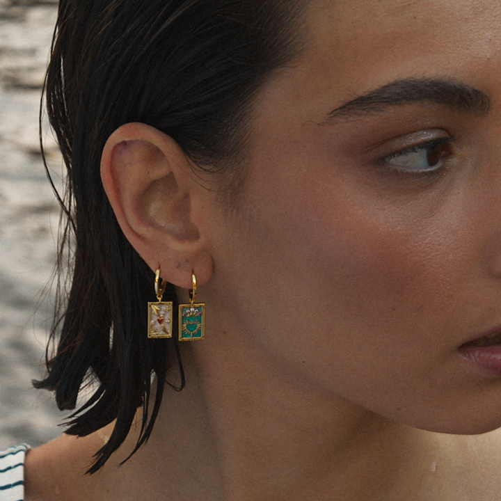 PIERCING OHRRING TAROTKARTEN EMPERATRIZ