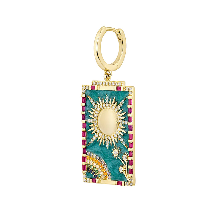 PIERCING OHRRING TAROTKARTEN EL-SOL