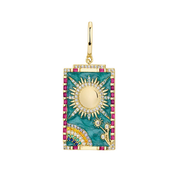 PIERCING OHRRING TAROTKARTEN EL-SOL