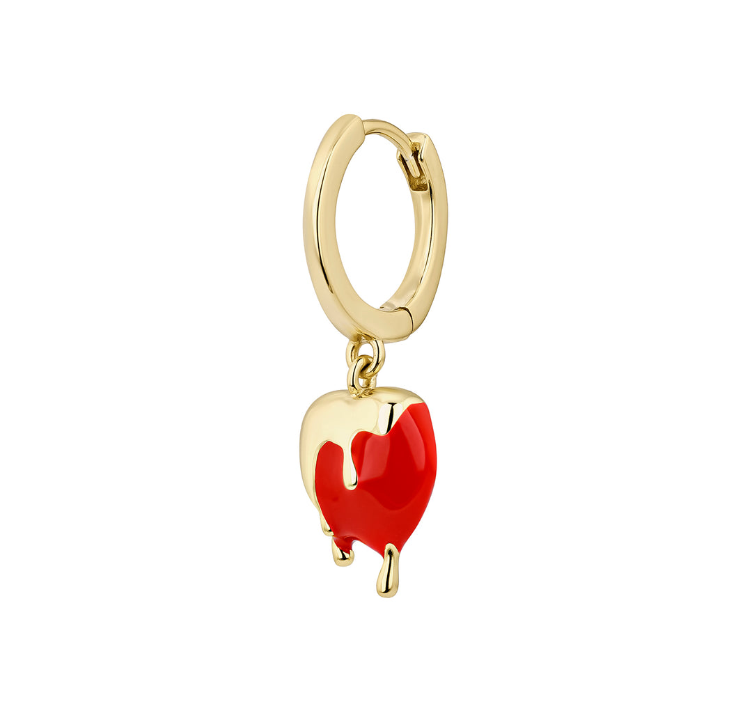 PIERCING OHRRING HEART-MELT