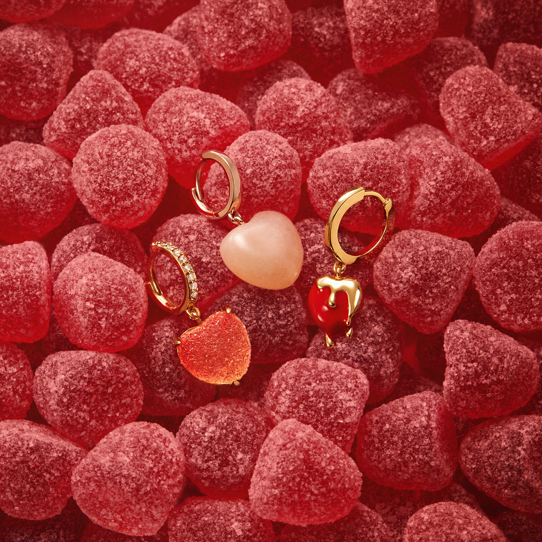 PIERCING OHRRING HEART-MELT