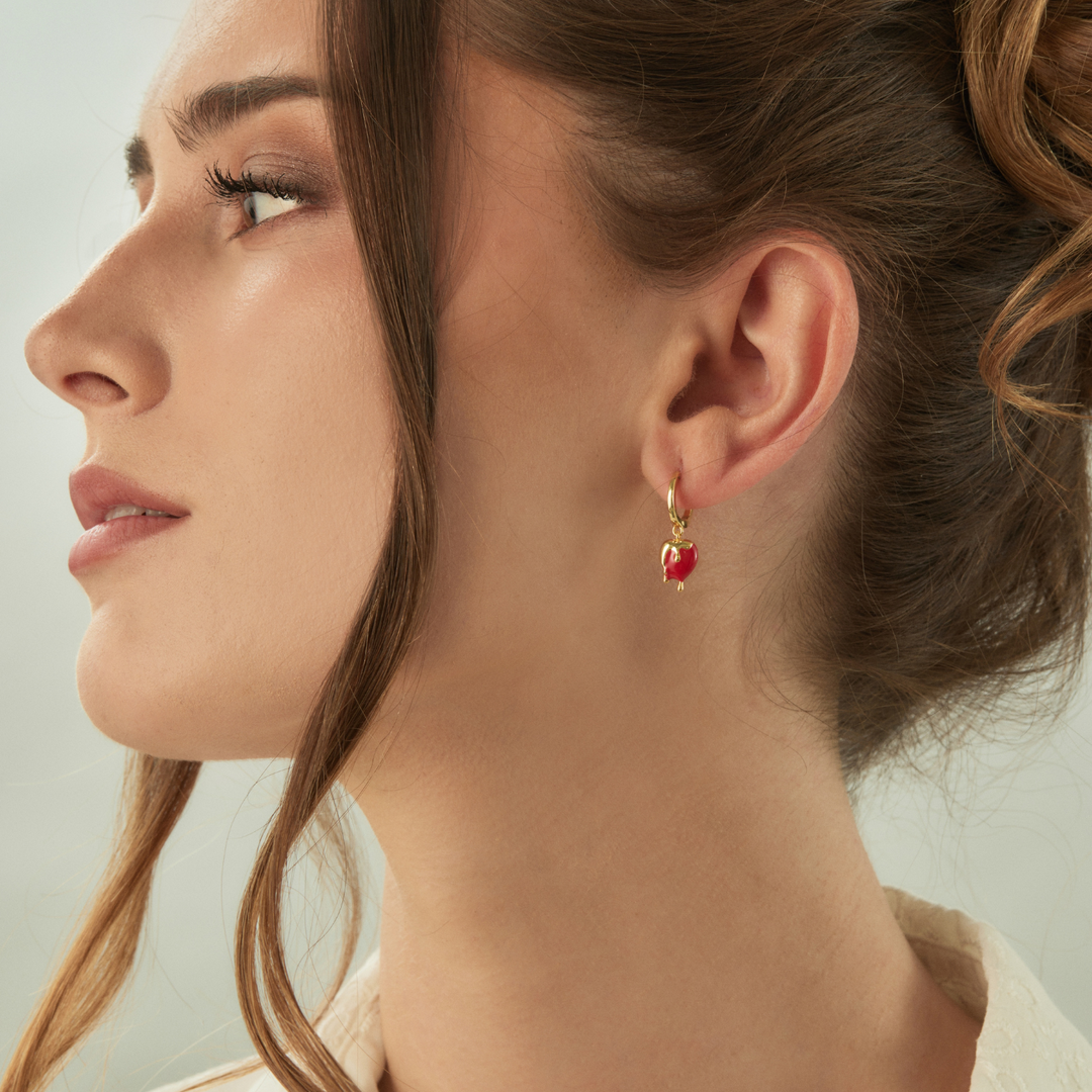 PIERCING OHRRING HEART-MELT
