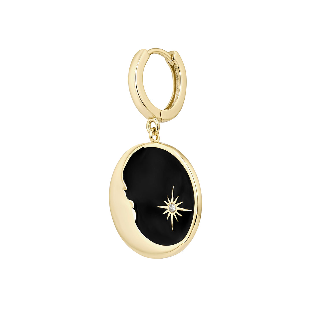 PIERCING AUSKARS ARO GOLDEN-MOON