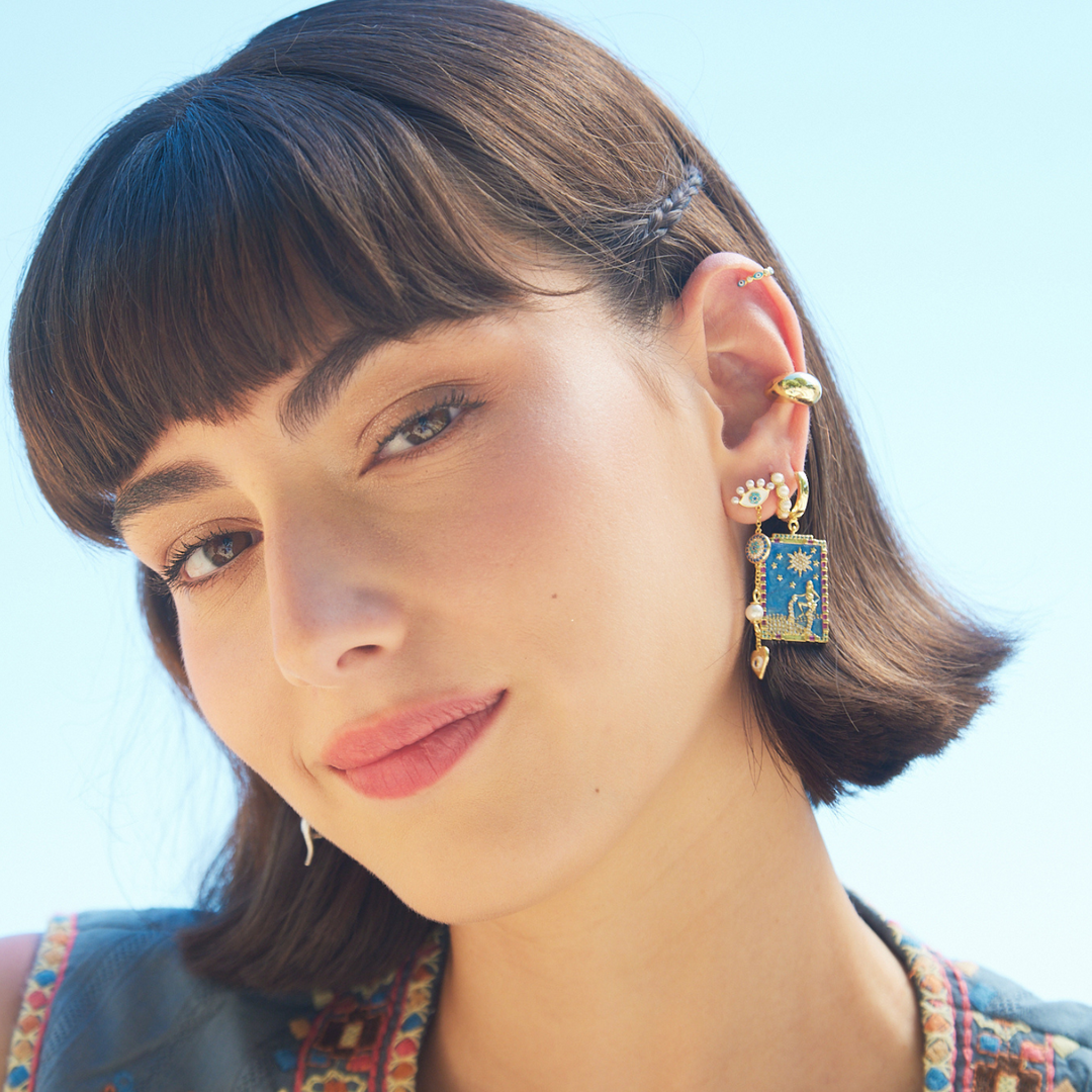 PIERCING OHRRING COSMIC-PROTECTION
