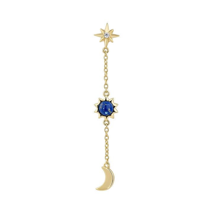 COSMIC-GALAXY PIERCING EARRING