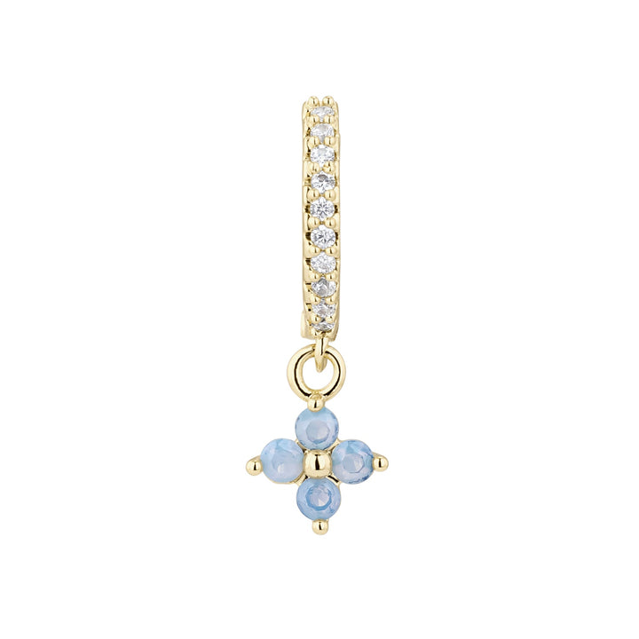 ORECCHINO PIERCING CERCHIO CELESTE