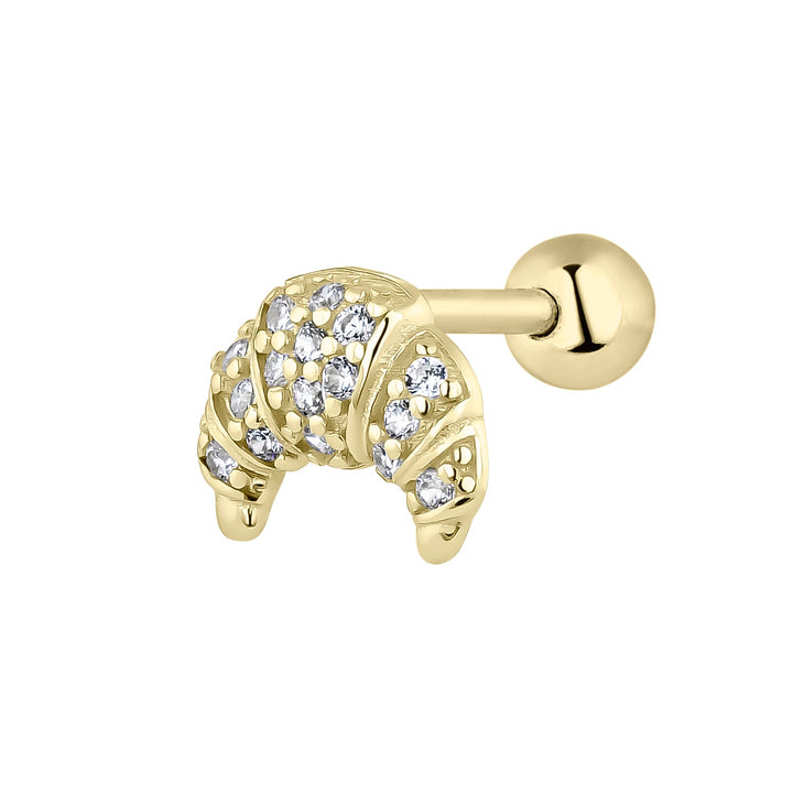 CROISSANT PIERCING EARRING