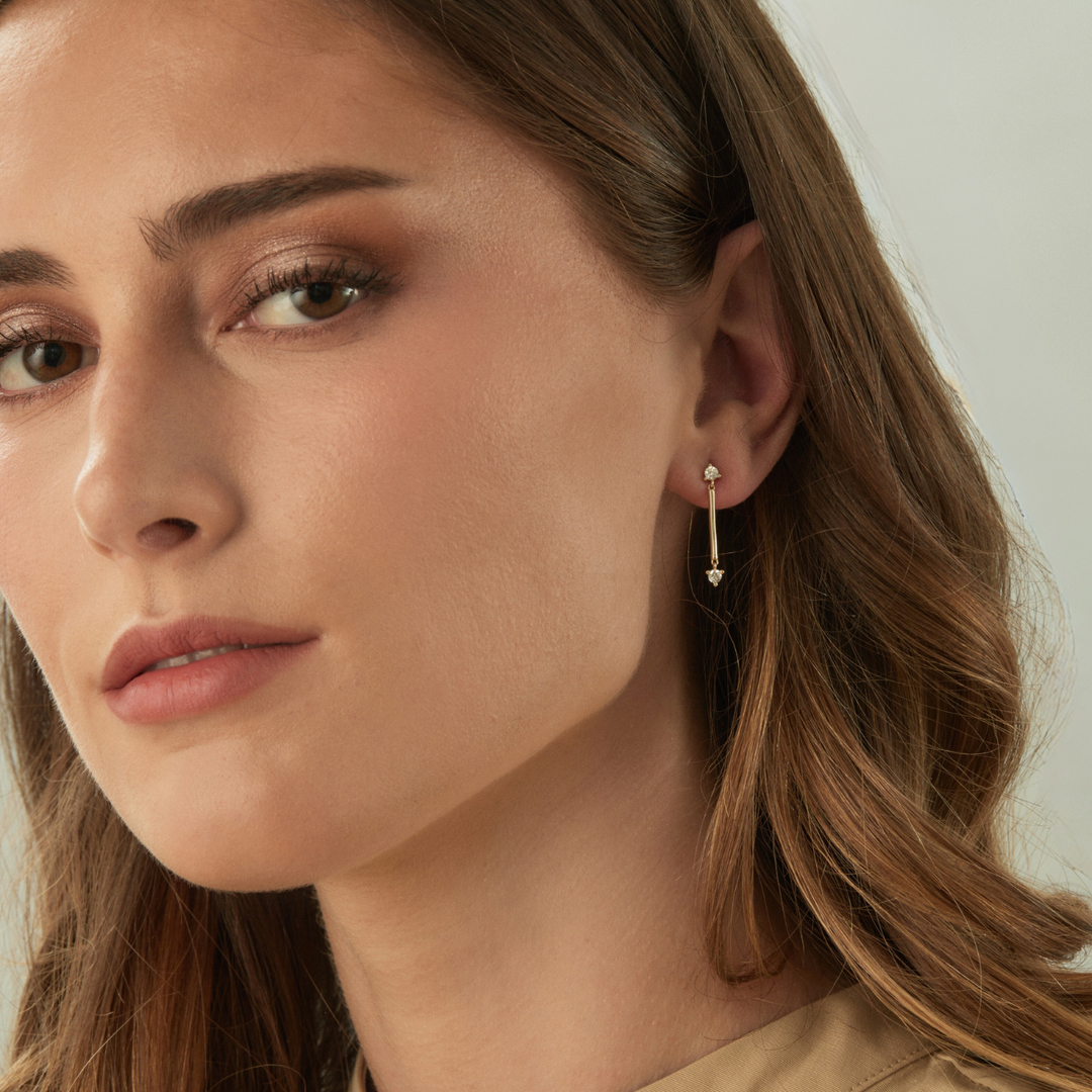 EFNUT PIERCING EARRING