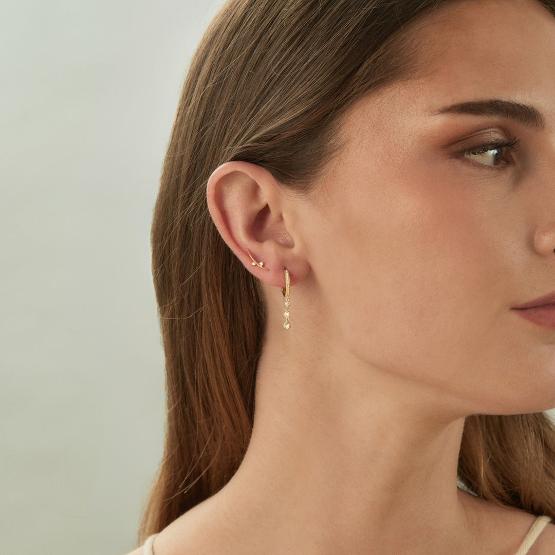 SEKHME HOOP PIERCING EARRING