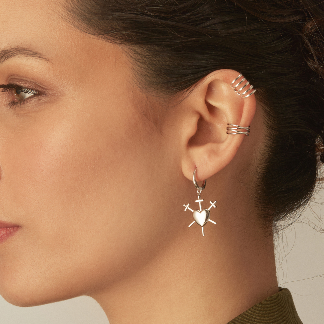 EAR CUFF DE PLATA MIN