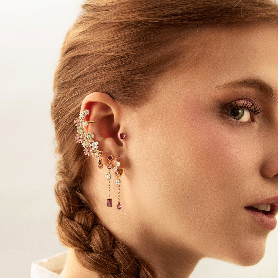 PIERCING AUSKARS TREPADOR DZELTENAIS ZELTS AVIVAH