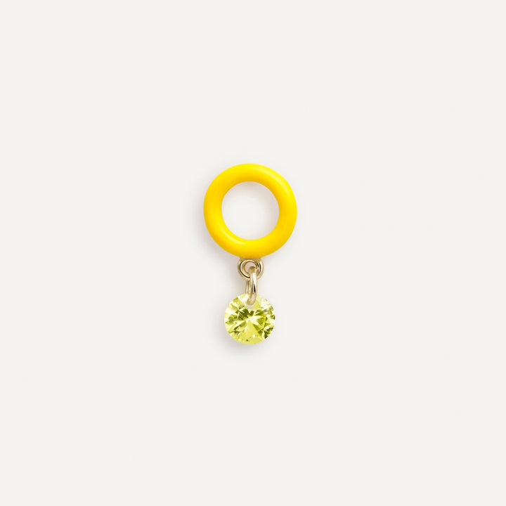PENDIENTE PIERCING FLUOR GELB