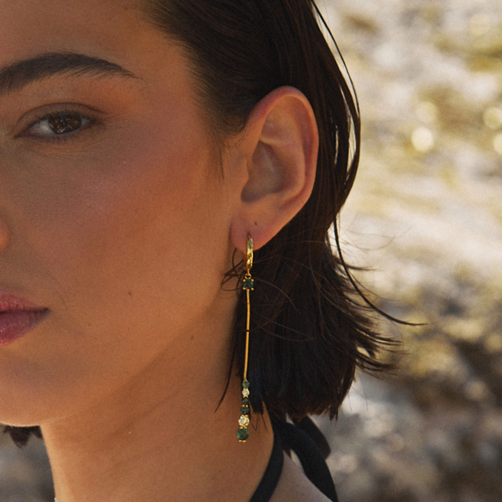 PENDIENTE PIERCING ARO SERPENTINE