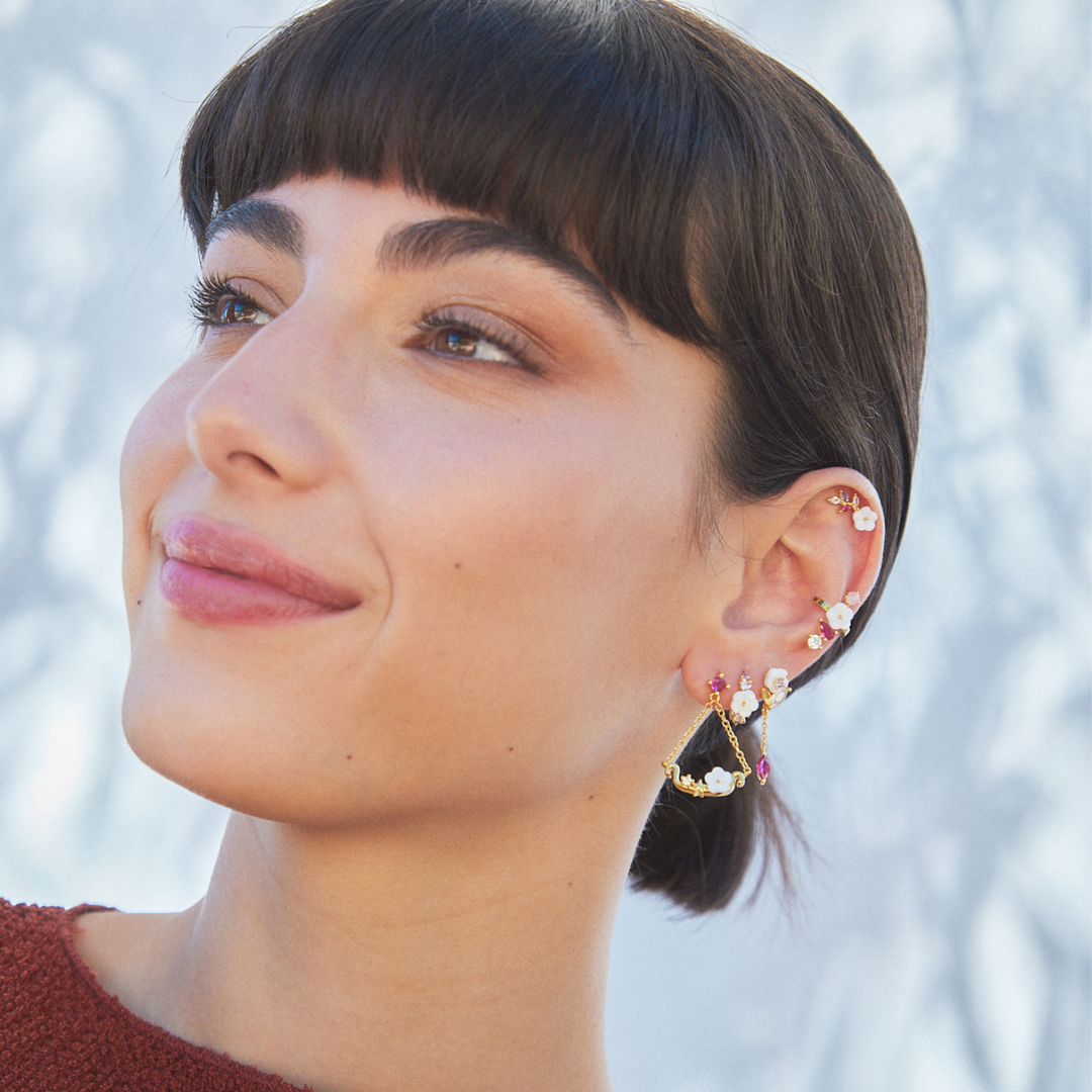 PIERCING OHRSCHMUCK CREOLEN AZALÉE