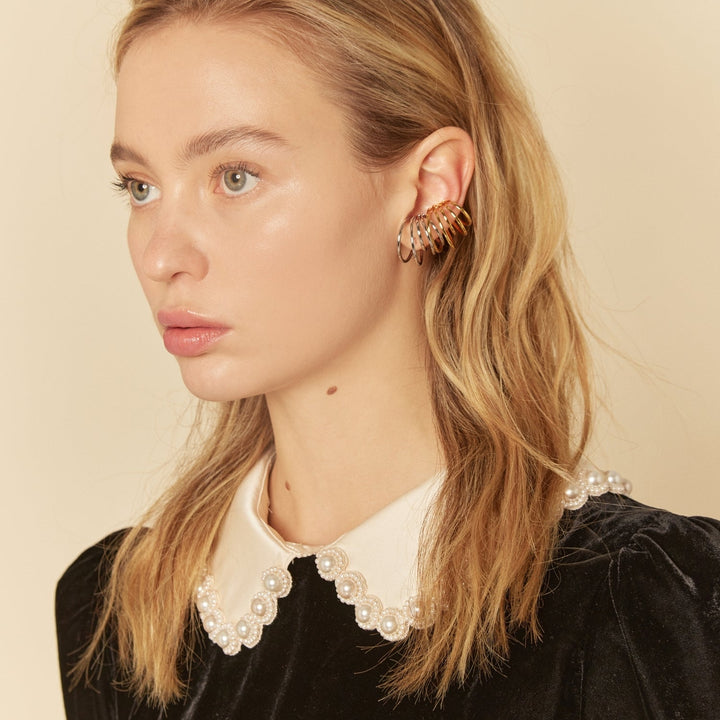 EAR CUFF SILVER DEIO