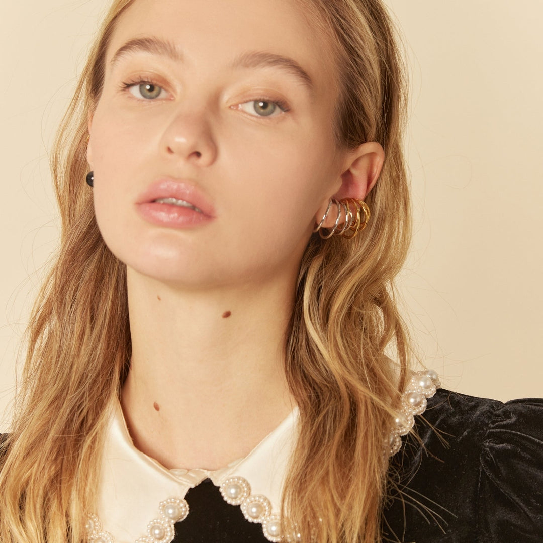 EAR CUFF SILVER DEIO