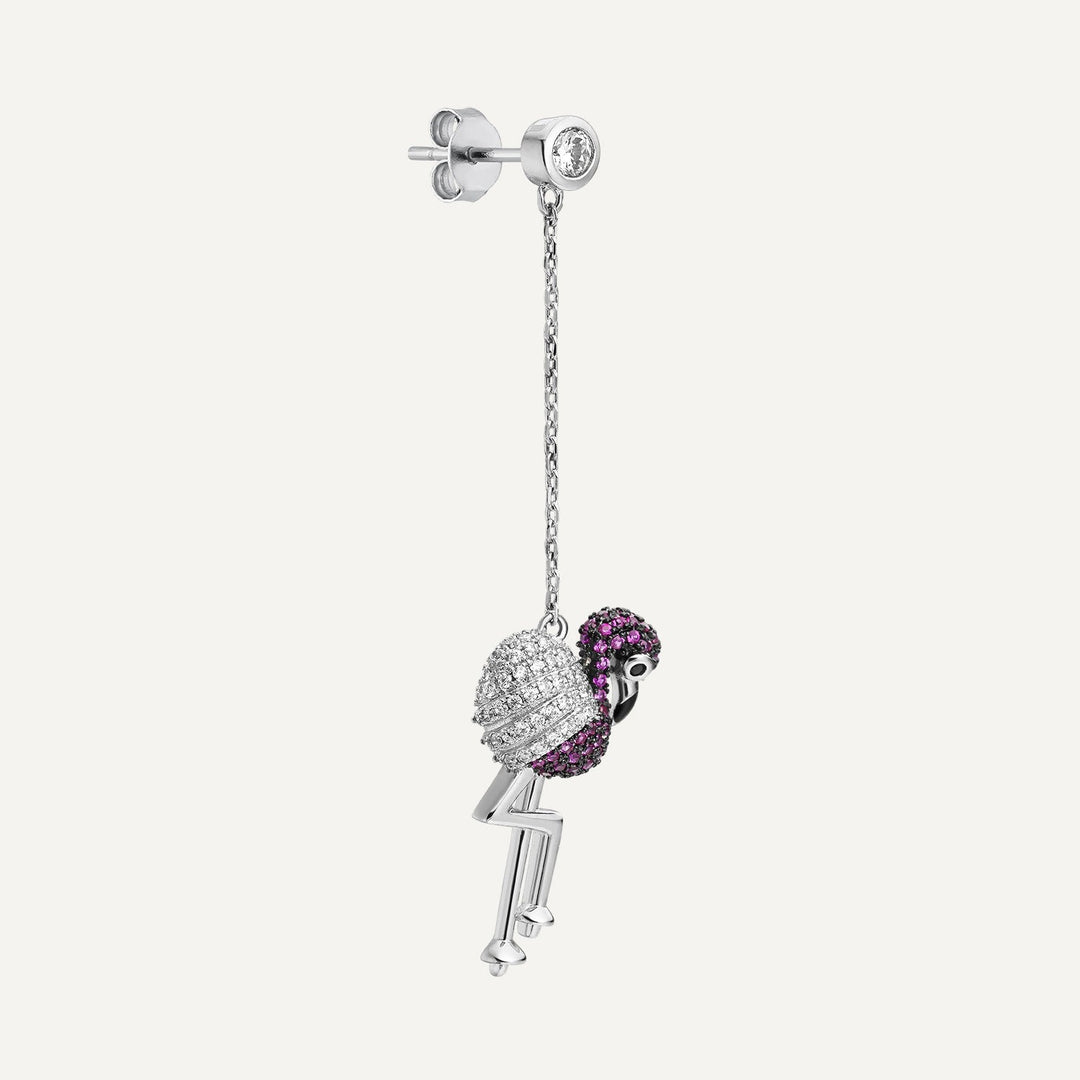 PENDIENTE PIERCING FLAMINGO ROCK