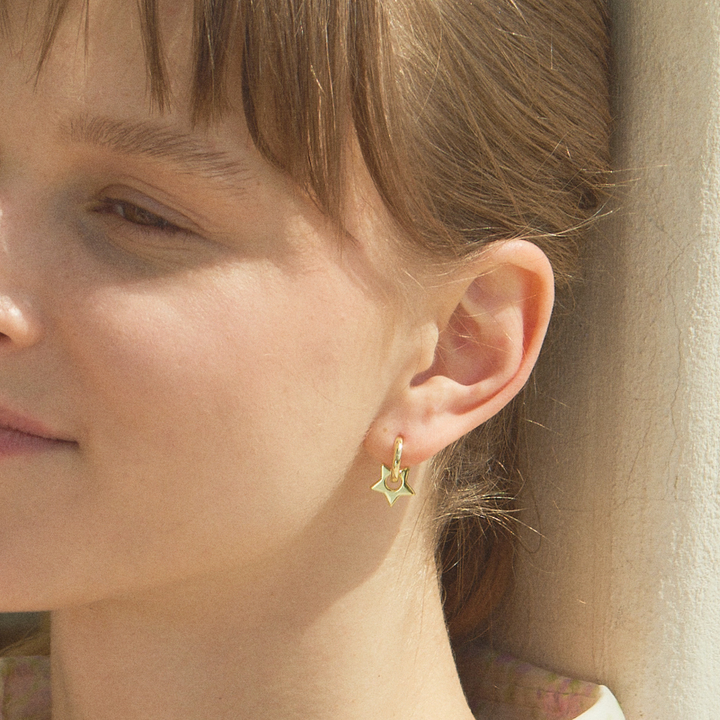 PIERCING OORRING KAHLANI STER