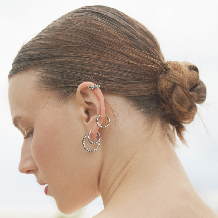 PIERCING HOOP EARRING ZYANYA
