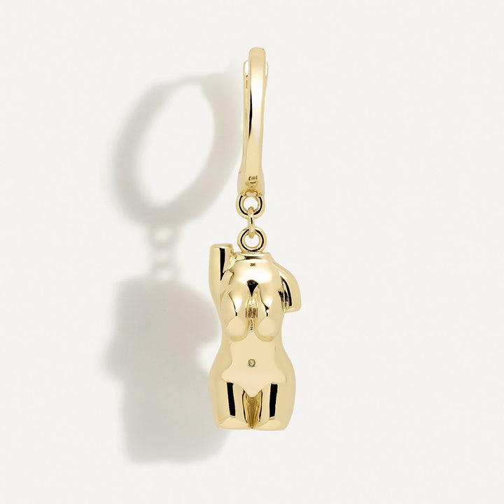 GOUDEN ECO DE MILO RING PIERCING OORBEL