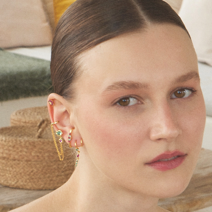 PENDIENTE PIERCING MÚLTIPLE UBANGI