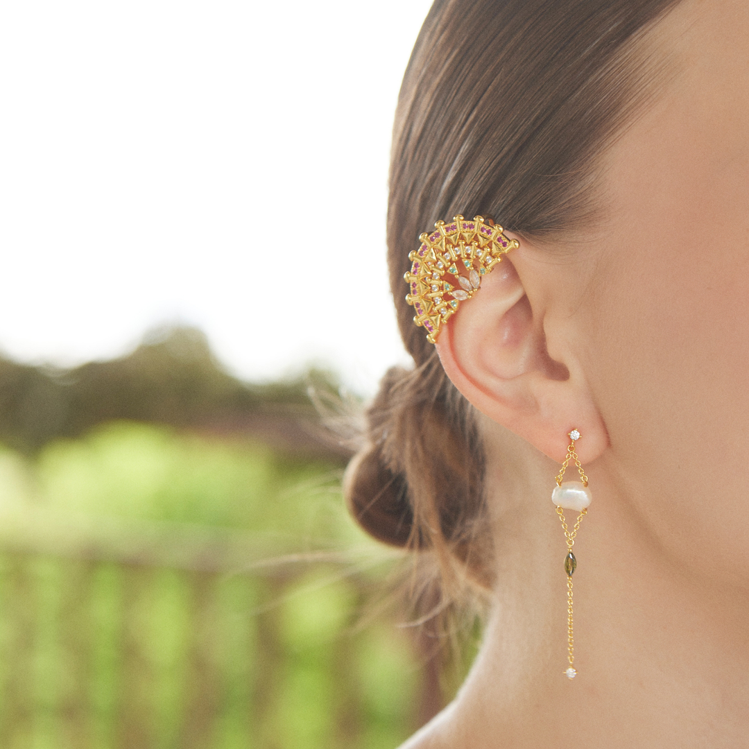 SHINJU PIERCING EARRING
