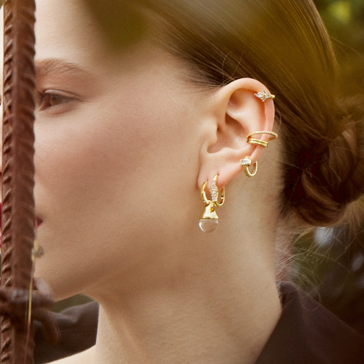 BRINCO PIERCING ARGOLA GOLD NOUR