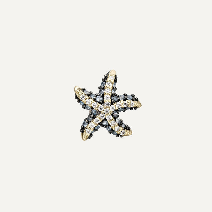 PIERCING OHRSCHMUCK BLUE STELLA MARINA