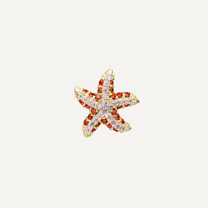 PIERCING OHRSCHMUCK RED STELLA MARINA