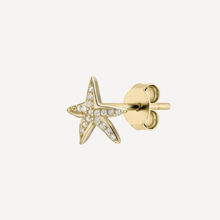 MARINE STAR PIERCING EARRING