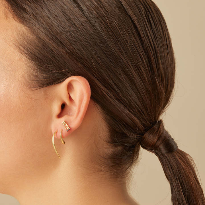PIERCING OHRSCHMUCK GOLD BEAT