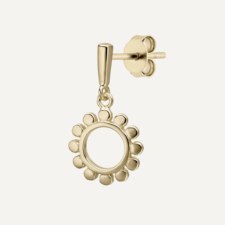ORECCHINO PIERCING GOLDEN DAISY