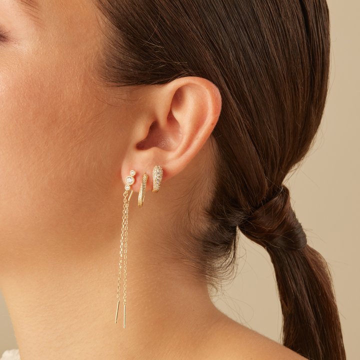 PENDIENTE PIERCING CREOLEN WEIß GAËLLE
