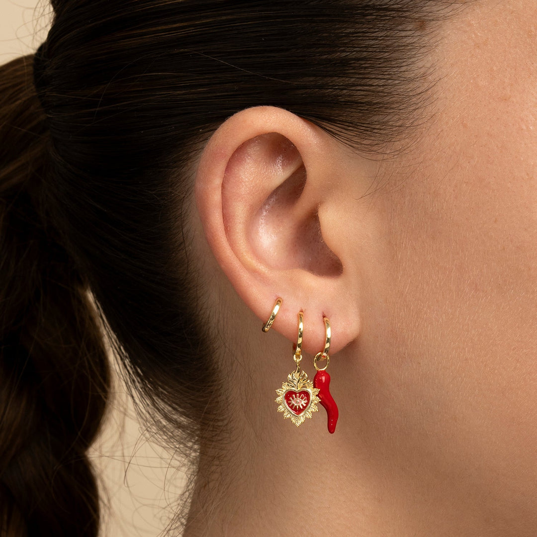 PIERCING OORRING SACRED LOVE