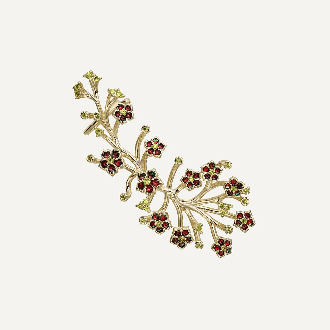 BOUGAINVILLÉE KLETTER-OHRRING