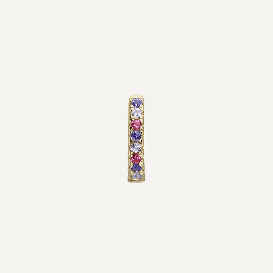 PENDIENTE PIERCING ARO MULTICOLOR ISSEY