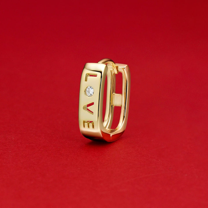 PIERCING OORRING LOVE