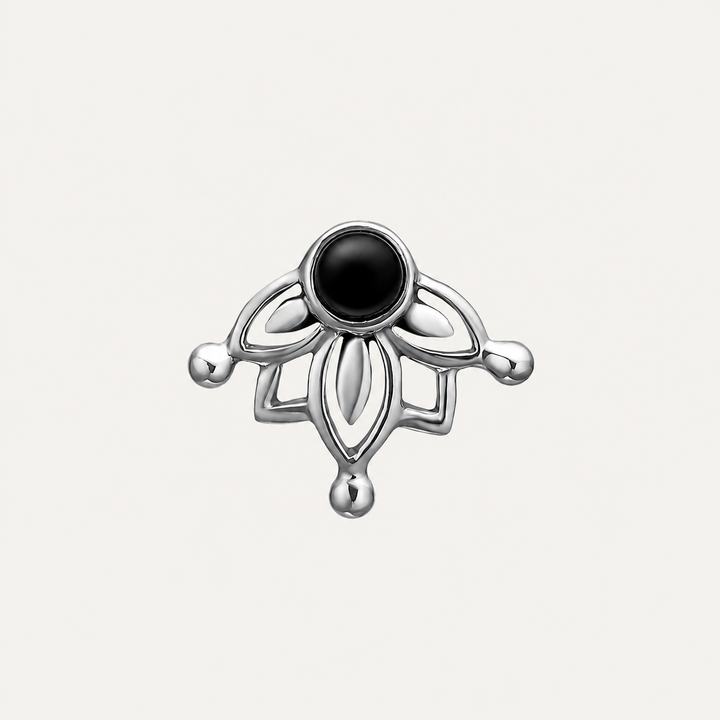 PIERCING OHRRING CALA BASSA ONYX