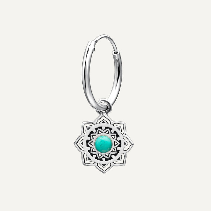 BRINCO PIERCING ARGOLA BENIRRÁS TURQUESA