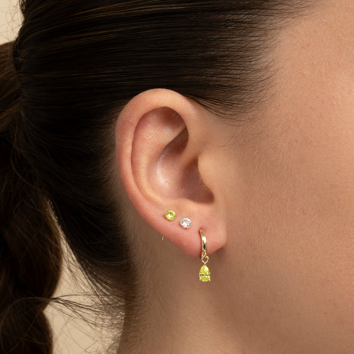 PENDIENTE PIERCING CREOLEN TRÄNE