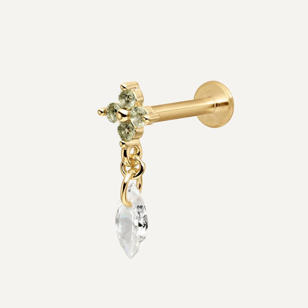 CONFORT PIERCING GREEN BLOSSOM