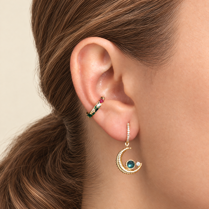 EAR CUFF SECRET GARDEN MOSAIC