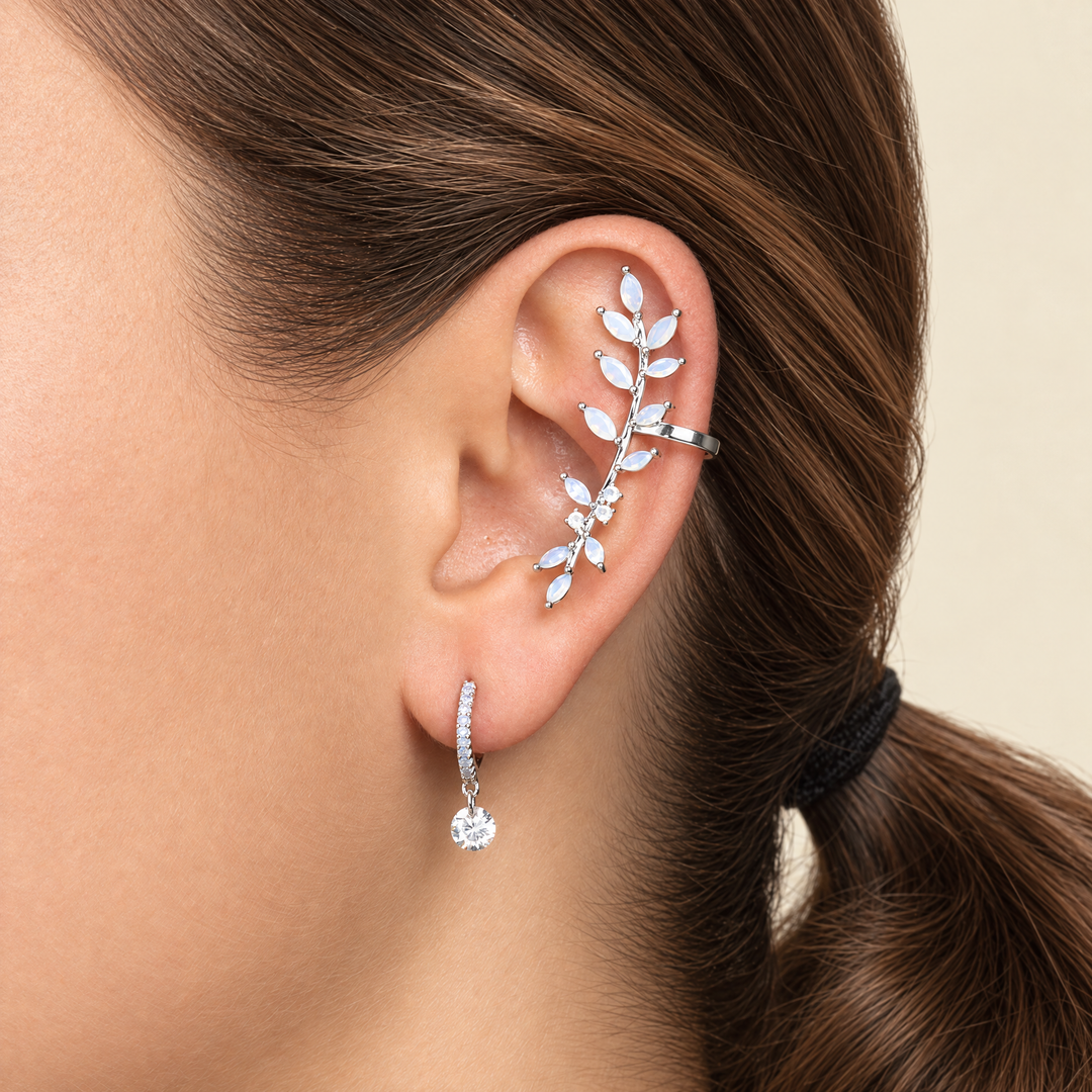 EAR CUFF WHITE NUAGE
