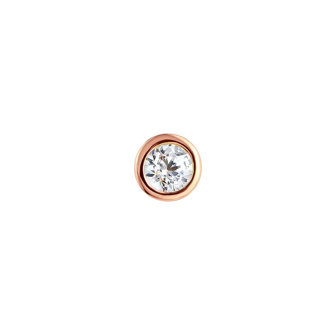 ORECCHINO PIERCING ORO ROSA TRÉSOR